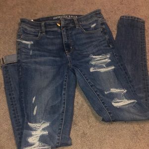 AE ripped jeans